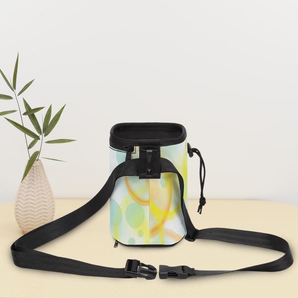 NomNom Bag Kiki - Leckerchenbeutel, Leckerli, Futterbeutel, bunt, Oxfordstoff, AmStaff, Staffordshire, Pit, Pitbull, SOKA, Listenhund